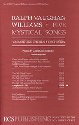 Antiphon SATB choral sheet music cover